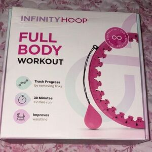 INFINITY Infinity Hoop Exercise Hoop - Pink